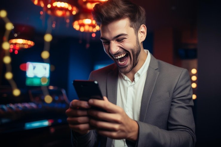 Simbol serigala emas dalam permainan Wolf Gold